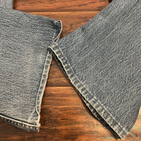 Vintage Levi’s 511 Blue Distressed Denim Jeans - Picture 8 of 11
